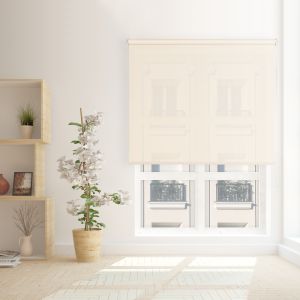 Estore de rolo screen  abertura 10%  beige 105 x 190cm