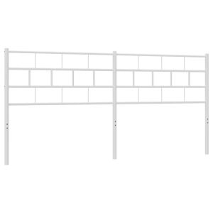 vidaXL cabecero de metal blanco 193 cm