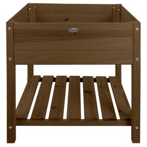Esschert design mesa de cultivo marrón xl