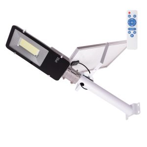 Iluminação pública LED solar-controle controlo remoto- regulável- painel: