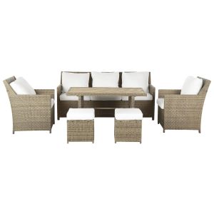 Conjunto lounge  branco fonti