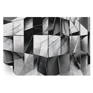 Papel de parede adesivo abstração geométrica 104x152 tulup