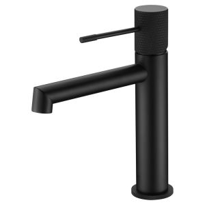 Torneira monocomando para lavatório preto mate