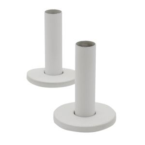 Kibath capa para tubo de secador toalhas redondas kit em latão branco fosco