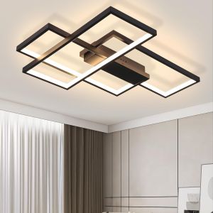 Luminária de teto LED nettlife, iluminação de teto moderna com 3