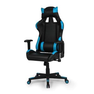Cadeira de jogos silverstone negro - turquesa silverstone 67 x 124 x 68 cm