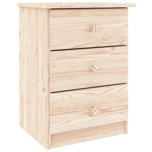 Casa lúmina - mesita de noche madera madeira  41 x 35 x 55,5 cm