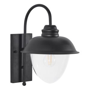 Candeeiro de parede para exterior banka preto