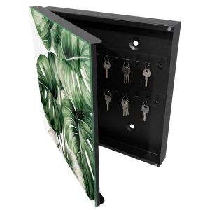 Caixa para chaves decorativa 30x30x5, abertura à esquerda tulup