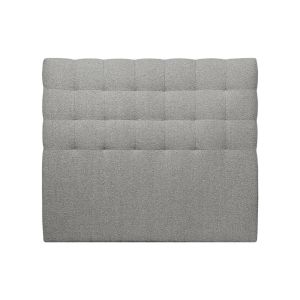 Cabeceira de cama quadrados ascot  taupe tamanho 120 x 133 cm altura 120 cm