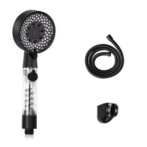 Nettlife chuveiro de mão preto 26x9