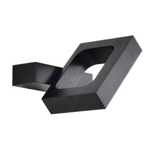 Aplique de exterior LED ajustável tida preto com luz neutra ip54 wonderlamp