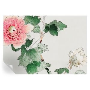 Papel de parede vinílico sutileza floral 208x146 tulup