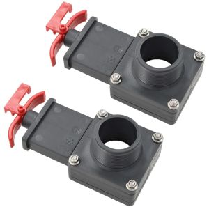 vidaXL válvula para piscina 2 unidades 1,5"