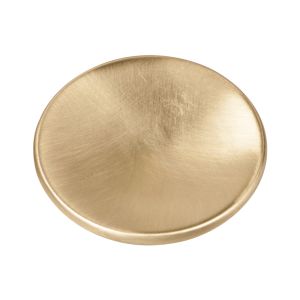 Puxador 60mm latão acetinado, lote de 12