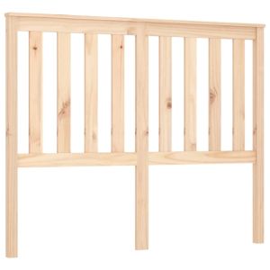 vidaXL cabecero de cama madera maciza de pino 146x6x101 cm