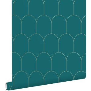 Estahome papel de parede motivo art deco 53 cm x 10.05 m 139205