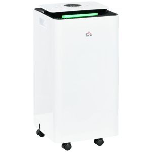 Desumidificador de ar 25x25x50,5 cm abs color blanco Homcom