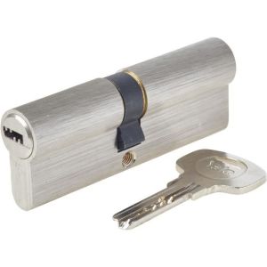 Cilindro de fechadura removível yale série 1000+ 40x45 mm 6 pinos anti-perf
