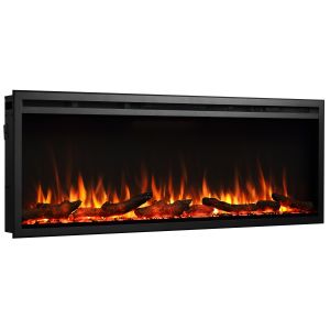 Lareira elétrica BALDERIA Atalanta 50 - embutida, 1500 w - preto