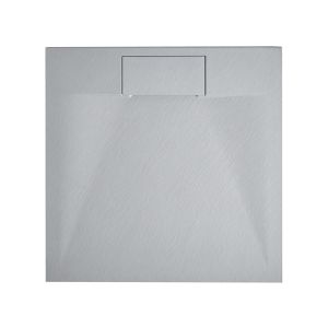 Base de duche azzurro 90 x 90 x 3 cm cinzento