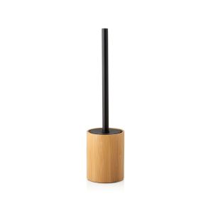 Escova de bambu/preto metálico ø9x38