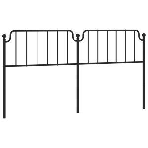 vidaXL cabecero de metal negro 193 cm