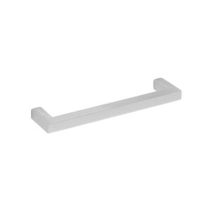 Puxador para móveis, aço inox, com dist entre furos 128 mm