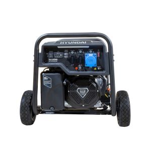 Gerador elétrico monofásico a gasolina hy10100lek 8,5kw
