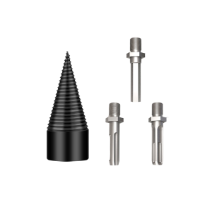 Broca lenha 42mm 3 cabos quadrada redonda hexagonal