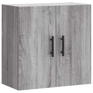 Armario de pared sonoma gris de 60 x 31