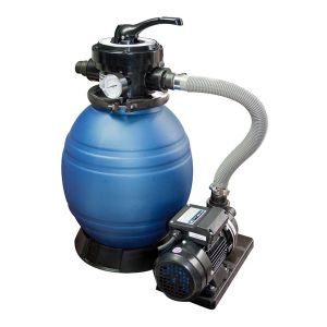Filtro de areia com pré-filtro qp monobloc 600 de 11.400 l/h bomba de