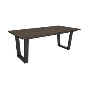 Mesa sala de jantar, 194x90x74cm, carvalho escuro rf3797