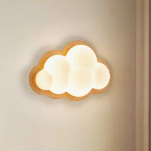 Aplique LED Em Metal Efeito Madeira 7W CCT Luz Tricolor
