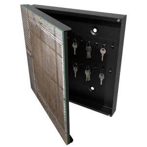 Caixa para chaves moderna 30x30x5, abertura à esquerda tulup