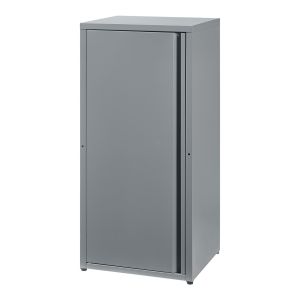 Armário metálico burlöv aço 88 x 40 x 35 cm cinzento [en.casa]