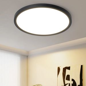 Nettlife candeeiros de teto LED preto 18x18