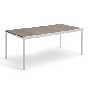 Keter avon mesa exterior resina 200x95x75cm 8 pessoas acabamento madeira.