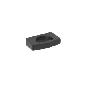 Puxador para móveis, zamac, dist entre furos 32 mm, preto
