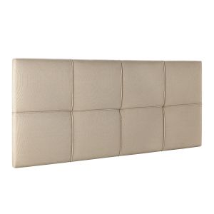 Cabeceira estofada sicilia 160x60 cm bege
