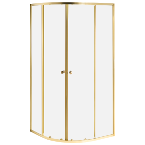 Cabine de duche onelli 90 x 90 x 190 cm dourado