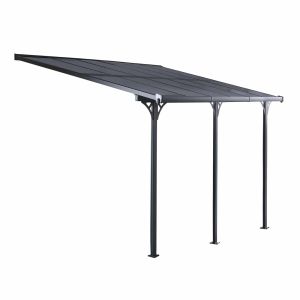 Toldo de parede em alumínio 495x300x225/270 cm (15 m²) elliot
