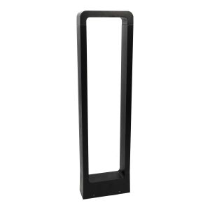 Baliza exterior LED 160x54x600mm, alumínio, 240v, 7w, 3000k, ip65