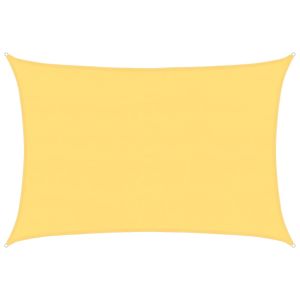 Para-sol estilo vela 160 g/m² 5x6 m pead bege