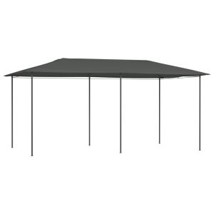 Gazebo 3x6x2,6 m 160 g/m² antracite