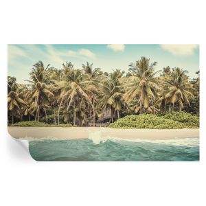 Papel parede adesivo praia tropical 416x254 tulup