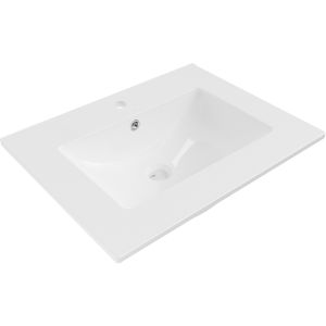 Lavatório de pousar 61x46x19 cm, branco