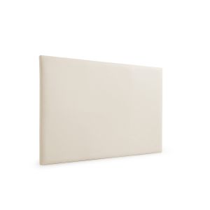 Cabeceira estofada neus pele sintética 100x120x5 cm - dourado - moonia