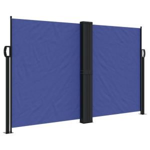 Toldo lateral retrátil 140x1200 cm azul