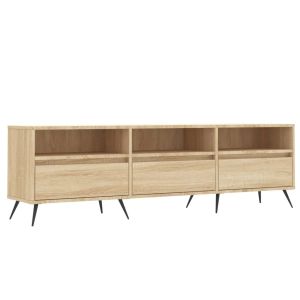 Móvel para tv - helloshop26 - 150x30x44,5 cm - carvalho sonoma - grande arm